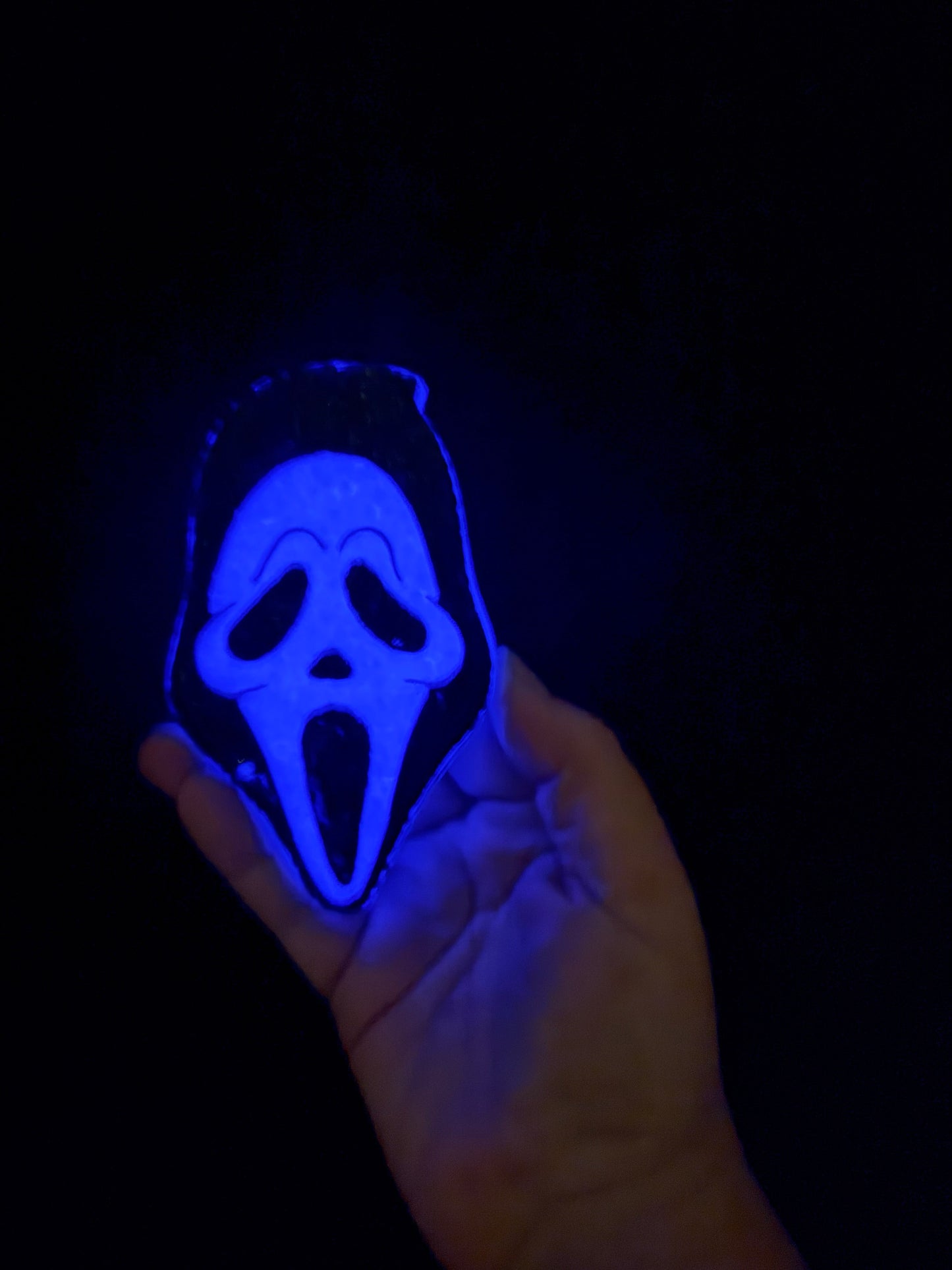 Glowing Ghost Face • Pink Sugar