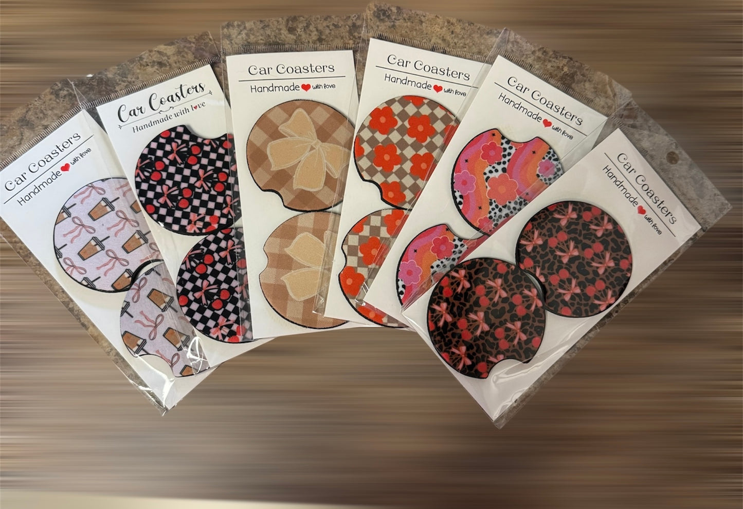 Car Coasters (Set of 2)