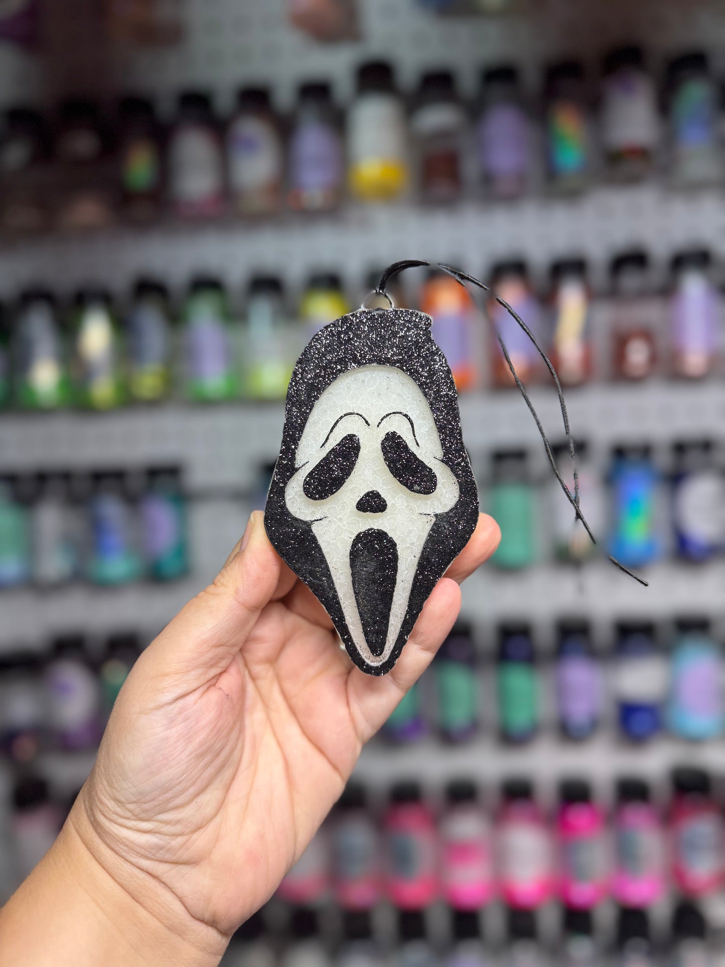 Glowing Ghost Face • Pink Sugar