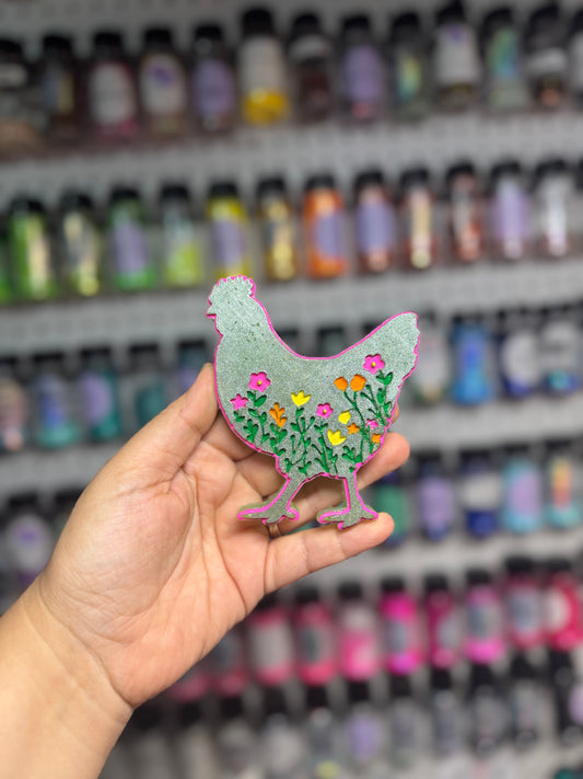 Floral Chicken