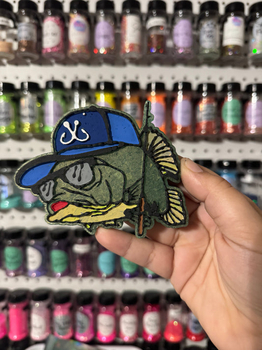Bass with Hat Freshie • 3 Wisemen