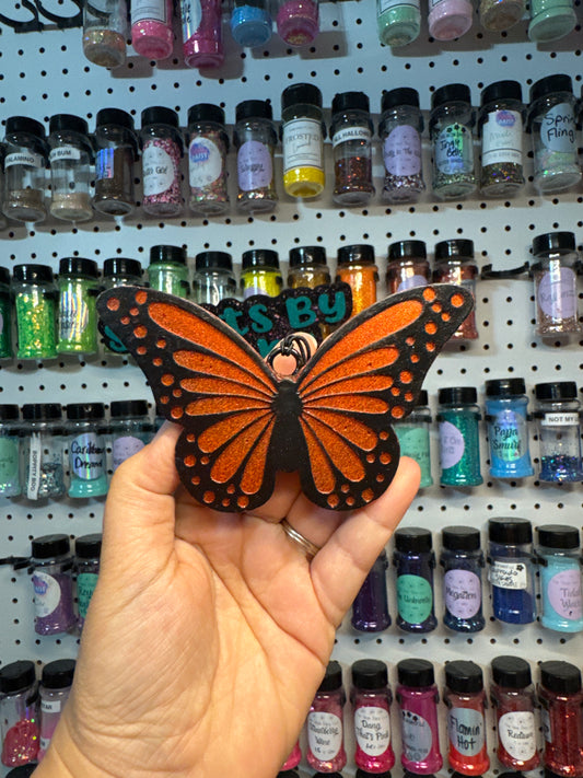 Orange ButterFly Freshie • Pink Sugar