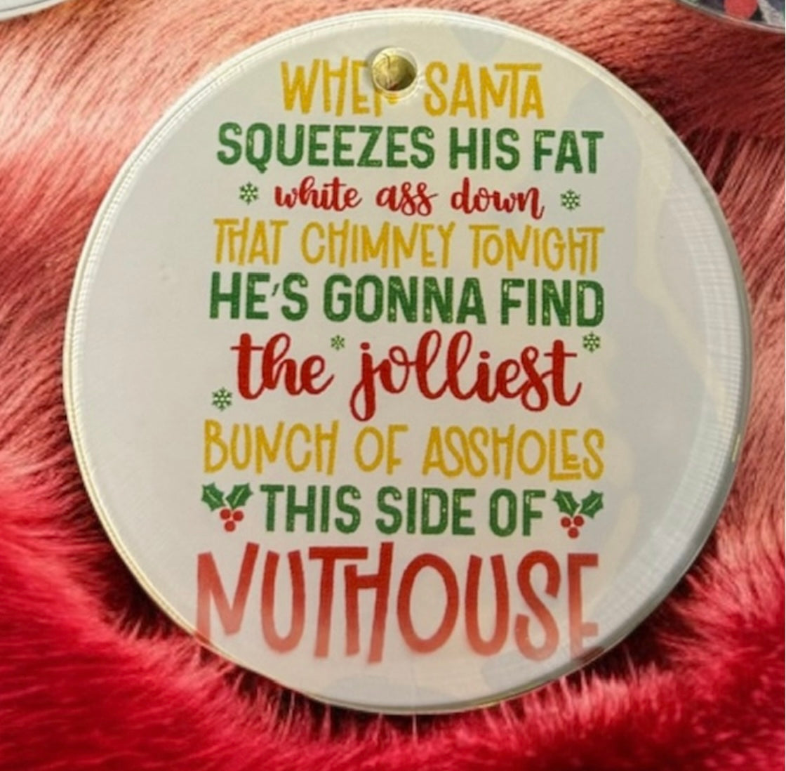 Nuthouse Ornament