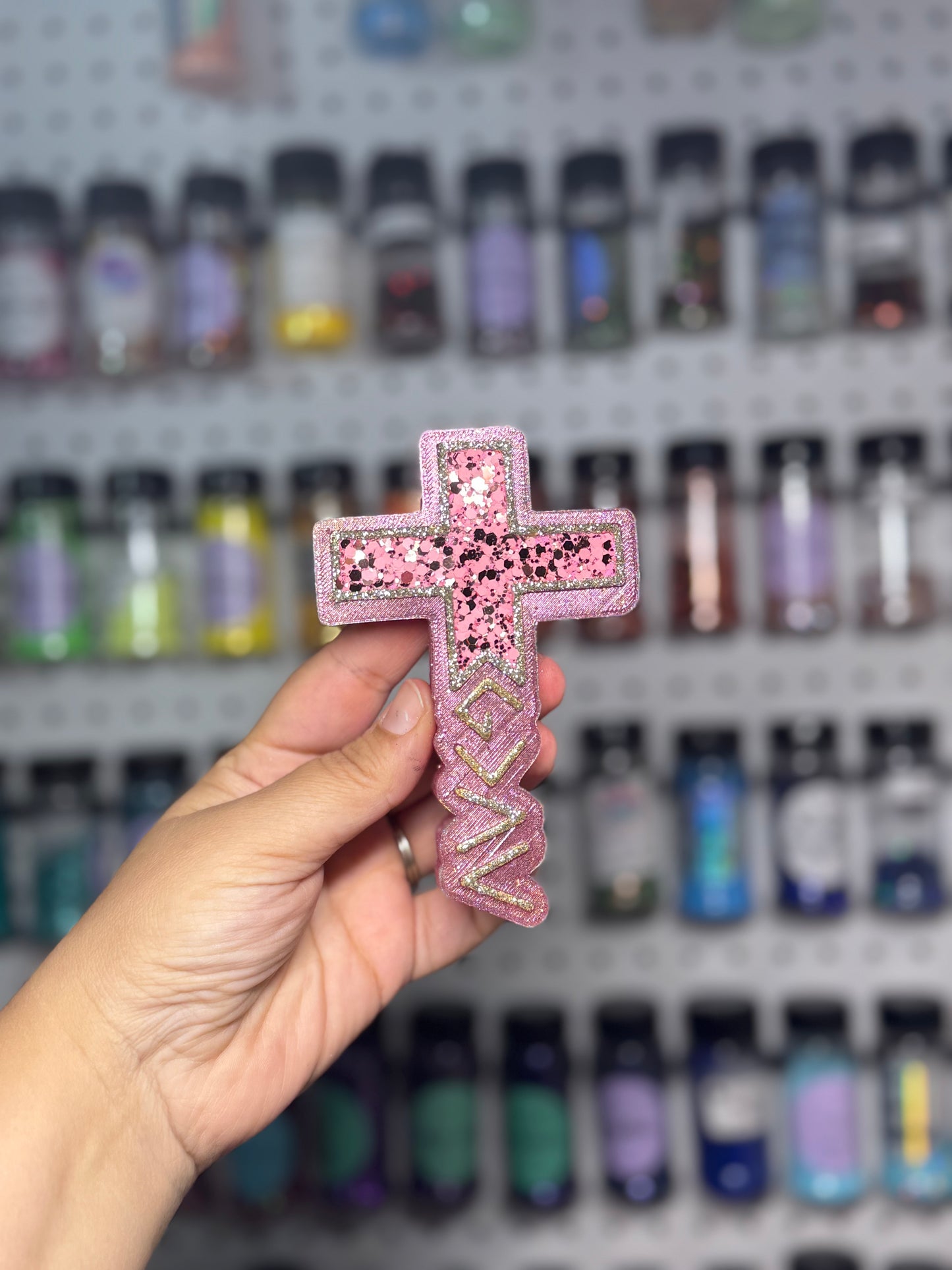 God is Greater | Strawberry Leather