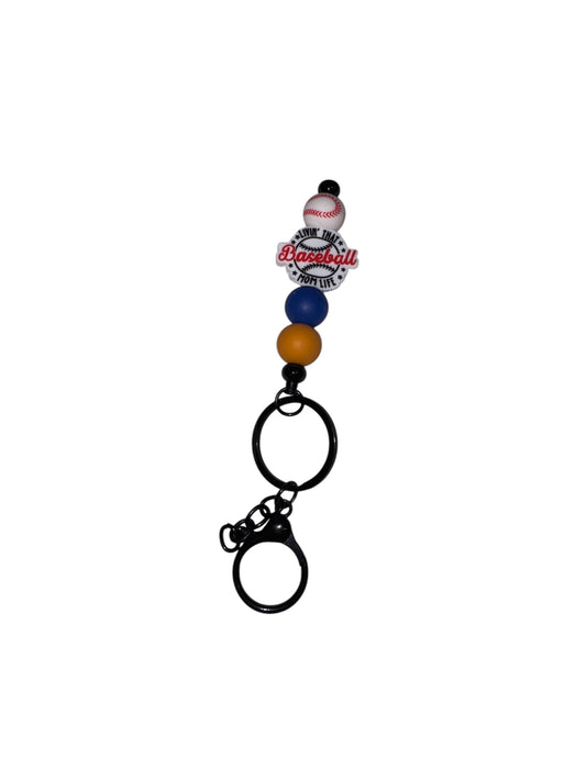 Baseball keychain
