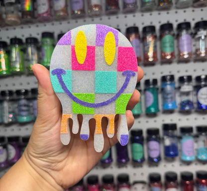 Checkered Drip Smiley